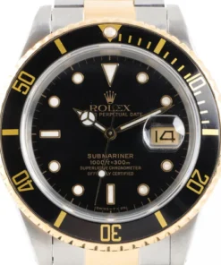 Rolex Submariner 16613 Stainless Steel & 18K Yellow Gold 40mm Men's Watch